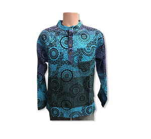 Circle Print Men’s Shirt