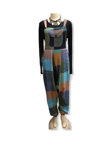 Patchwork Dungaree