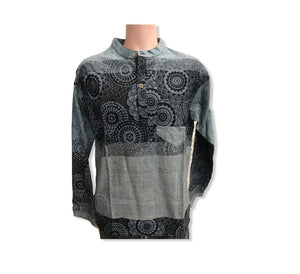 Circle Print Men’s Shirt
