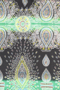 Patterned Harem Pants