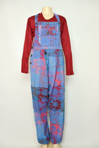 Circle Patterned Dungarees
