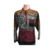 Load image into Gallery viewer, Circle Print Men’s Shirt
