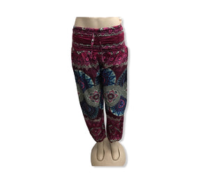 Circle Print Pants