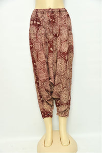 Patterned Harem Pants
