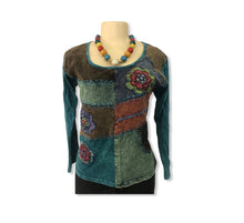 Load image into Gallery viewer, Nepalese Long Sleeve Tops
